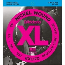 Струны DAddario XL Nickel Wound Bass 45-100