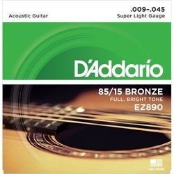 Струны DAddario 85/15 Bronze 9-45