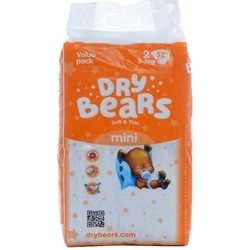 Подгузники (памперсы) Dry Bears Soft And Thin 2 / 52 pcs
