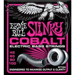 Струны Ernie Ball Slinky Cobalt Bass 45-100