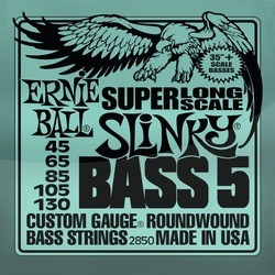 Струны Ernie Ball Slinky Nickel Wound Bass SL 45-130