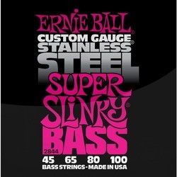 Струны Ernie Ball Slinky Stainless Steel Bass 45-100