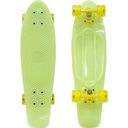 Скейтборд Y-Scoo Big Fishskateboard Glow 27 (зеленый)
