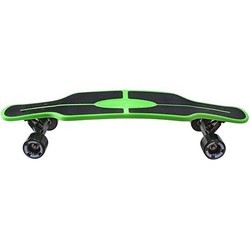 Скейтборд Y-Scoo Longboard Shark TIR 31 (зеленый)