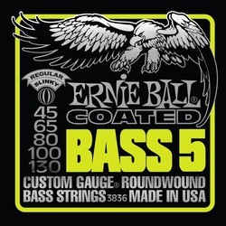 Струны Ernie Ball Slinky M-Steel Bass 45-130