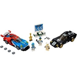 Конструктор Lego 2016 Ford GT and 1966 Ford GT40 75881
