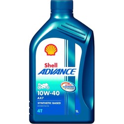 Моторное масло Shell Advance 4T AX7 10W-40 1L