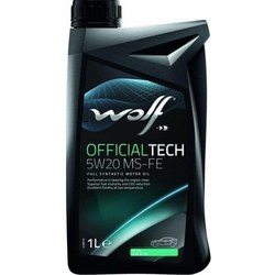 Моторное масло WOLF Officialtech 5W-20 MS-FE 1L