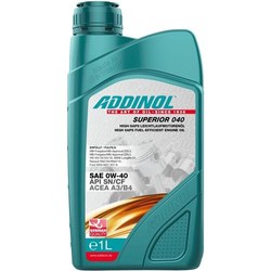 Моторное масло Addinol Superior 040 0W-40 1L
