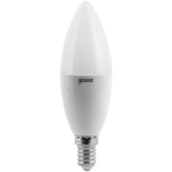 Лампочка Gauss LED C38 6.5W 4100K E14 103101207