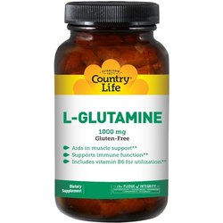 Аминокислоты Country Life L-Glutamine 60 tab