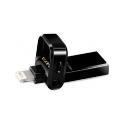 USB Flash (флешка) A-Data AI920 128Gb (черный)