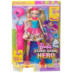 Кукла Barbie Video Game Hero Light-Up Skates Barbie DTW17