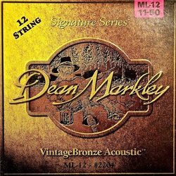 Струны Dean Markley Vintage Bronze Acoustic 12-String ML