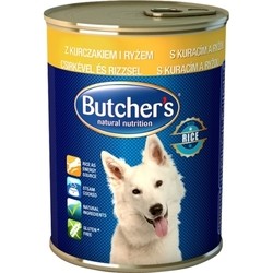 Корм для собак Butchers Basic Canned Pate with Chicken/Rice 0.39 kg