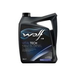 Моторное масло WOLF Vitaltech 5W-40 B4 Diesel 4L