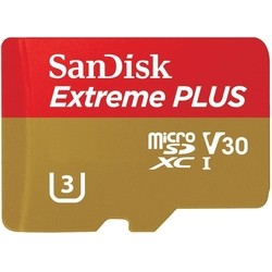 Карта памяти SanDisk Extreme Plus V30 microSDXC UHS-I U3 128Gb