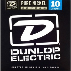 Струны Dunlop Pure Nickel Light/Heavy 10-52