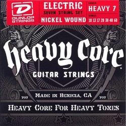 Струны Dunlop Heavy Core 7-String 10-60
