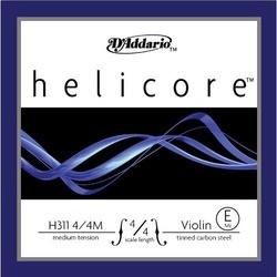 Струны DAddario Helicore Single E Violin 4/4 Medium