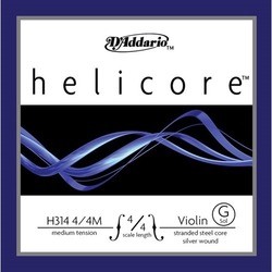 Струны DAddario Helicore Single G Violin 4/4 Medium