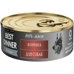 Корм для собак Best Dinner Adult Canned Exclusive Horsemeat 0.1 kg