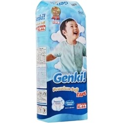 Подгузники Genki Premium Soft Tape XL / 44 pcs