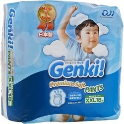 Подгузники Genki Premium Soft Pants XXL / 18 pcs