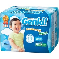 Подгузники Genki Premium Soft Pants L
