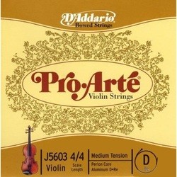 Струны DAddario Pro-Arte Single D Violin 4/4 Medium