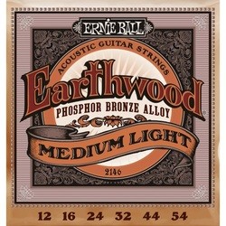 Струны Ernie Ball Earthwood Phosphor Bronze 12-54