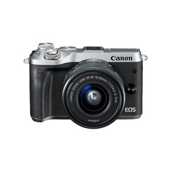 Фотоаппарат Canon EOS M6 kit 15-45 (серебристый)