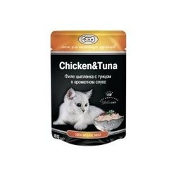 Корм для кошек Gina Packaging Pouch with Chicken/Tuna 0.085 kg