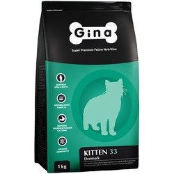 Корм для кошек Gina Kitten 33 Denmark 1 kg