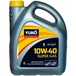 Моторное масло Yukoil Super GAS 10W-40 4L