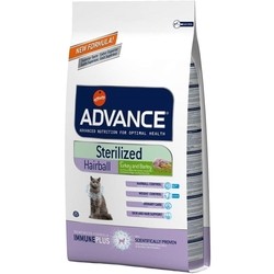 Корм для кошек Advance Sterilized Hairball Turkey/Barley 1.5 kg