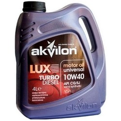 Моторные масла Akvilon LUX 10W-40 4L