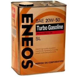 Моторное масло Eneos Turbo Gasoline 20W-50 SL 4L