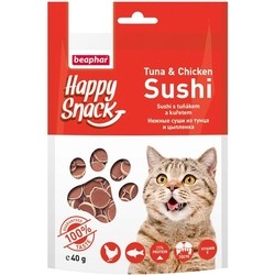 Корм для кошек Beaphar Happy Snack Tuna/Chicken Sushi 0.04 kg