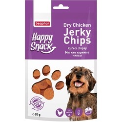 Корм для собак Beaphar Happy Snack Dry Chicken Jerky Chips 0.06 kg