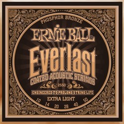 Струны Ernie Ball Everlast Coated Phosphor Bronze 10-50