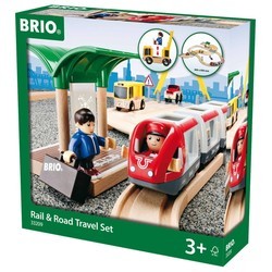 Автотрек / железная дорога BRIO Rail and Road Travel Set 33209