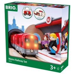 Автотрек / железная дорога BRIO Metro Railway Set 33513