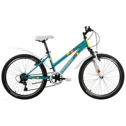 Велосипед Forward Iris 24 1.0 2017 (зеленый)