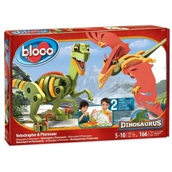 Конструктор Bloco Velociraptor and Pterosaur 30131