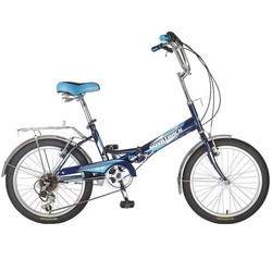 Велосипед Novatrack FS-30 20 6 2017 (синий)