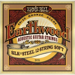 Струны Ernie Ball Earthwood 80/20 Bronze Silk 12-String 9-46