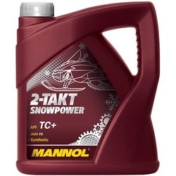 Моторное масло Mannol 2-Takt Snowpower 4L