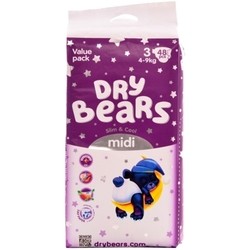 Подгузники (памперсы) Dry Bears Slim And Cool 3 / 48 pcs