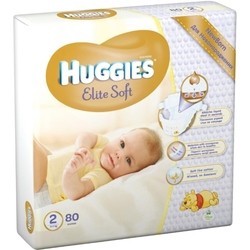 Подгузники Huggies Elite Soft 2 / 80 pcs